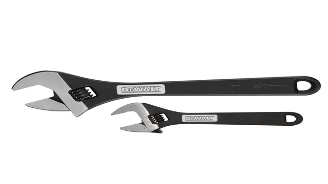a special type of adjustable wrench