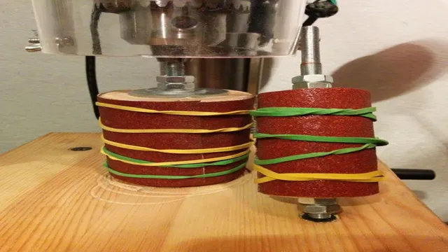 can a drill press be used for sanding 2