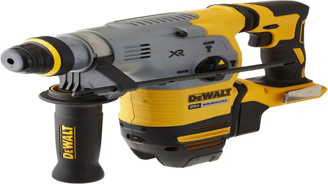 can a rotary hammer drill break concrete