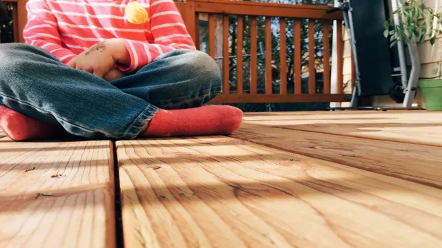 can i sand my deck with a floor sander
