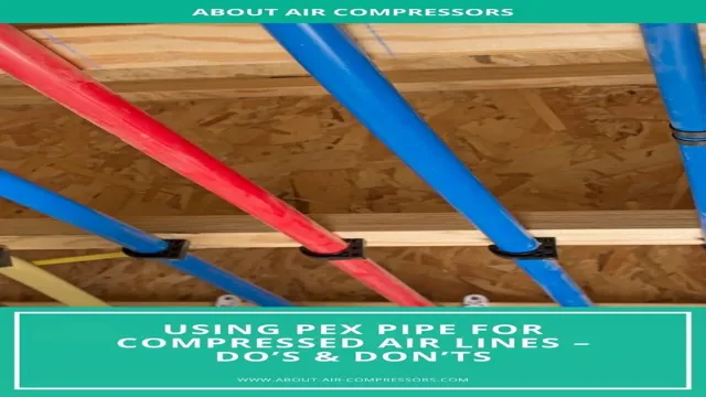can pex be used for air lines