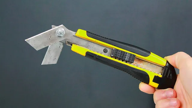 can you cut frp with a utility knife