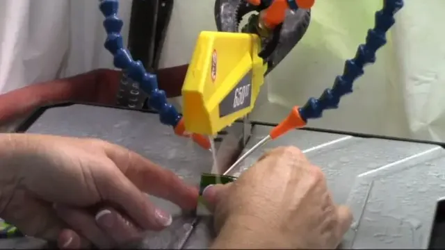 can you cut glass with a tile saw