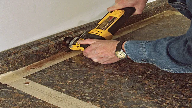 can you cut laminate countertop with a utility knife