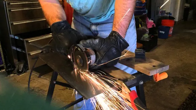 can you cut stainless steel with an angle grinder