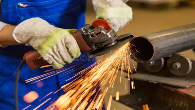 can you cut steel with an angle grinder