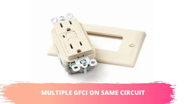 can you have 2 gfci outlets on the same circuit