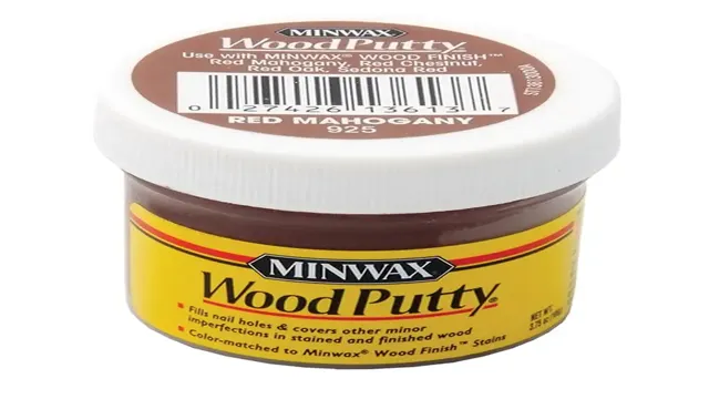 can you paint over non hardening wood putty