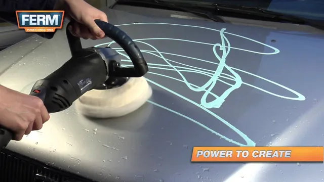 can you polish a car with an angle grinder