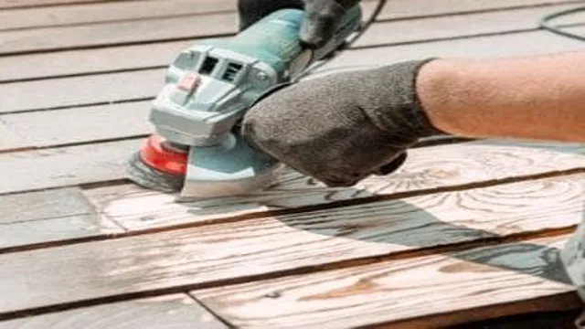 can you sand with an angle grinder