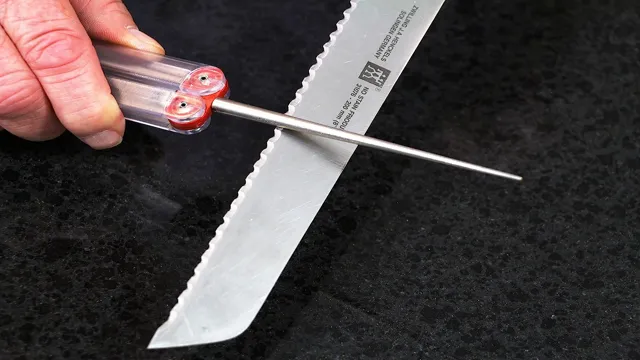 can you sharpen utility knife blades