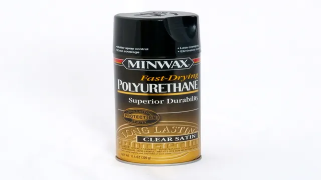 can you spray minwax polyurethane