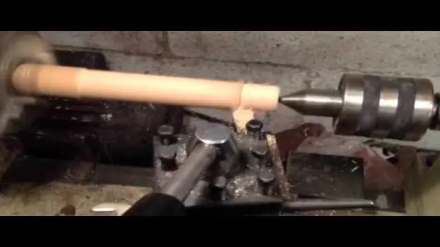 can you turn wood on a metal lathe