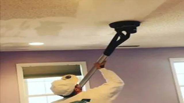 can you use a drywall sander on popcorn ceiling