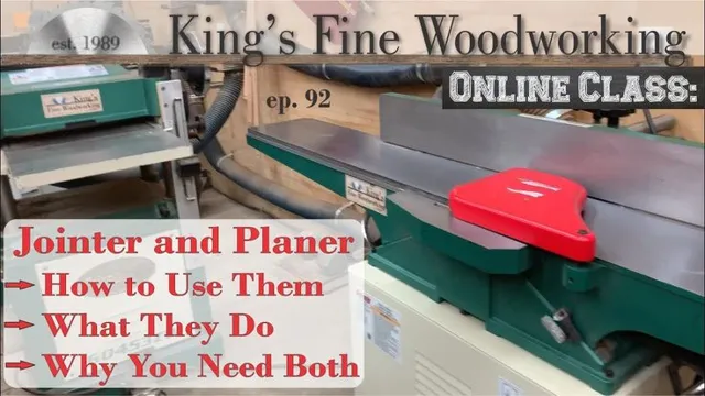 can you use a jointer as a planer