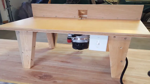 can you use a router table as a jointer