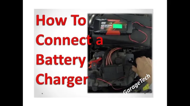 how connect car battery charger