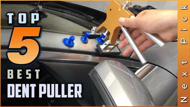 how do you use a dent puller