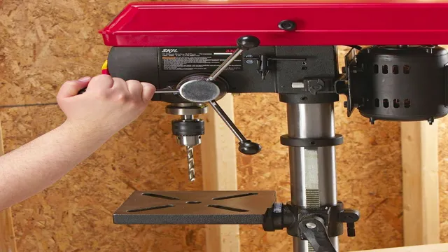 how does a bench drill press work 4