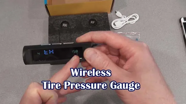 how does tire pressure gauge work