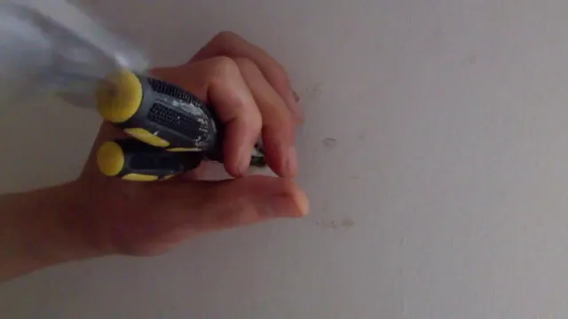 how make plug holes without drill press