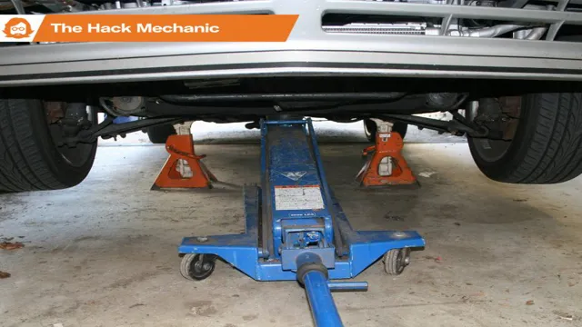 how many jack stands to change oil