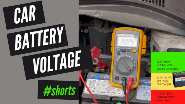 how many volts should a car battery charger put out