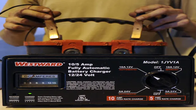 how many watts does a car battery charger use