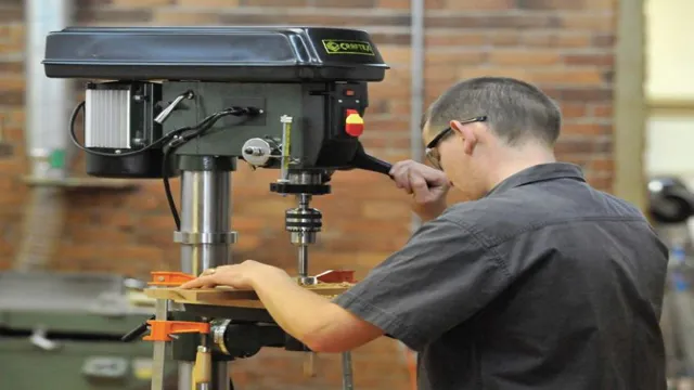 how many watts does a drill press use