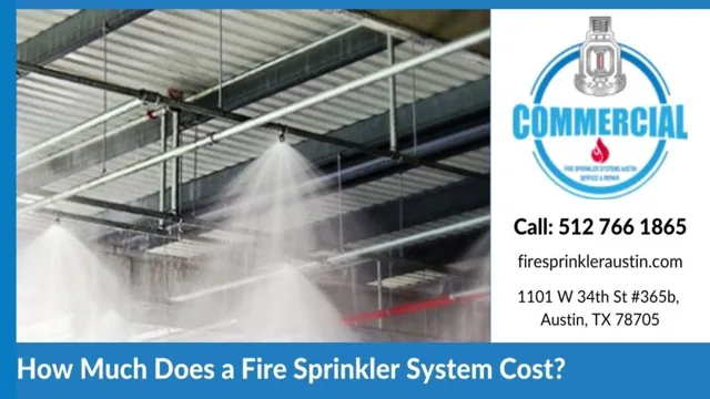 how much does a fire sprinkler system cost