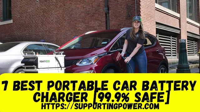 how much does a portable car battery charger cost
