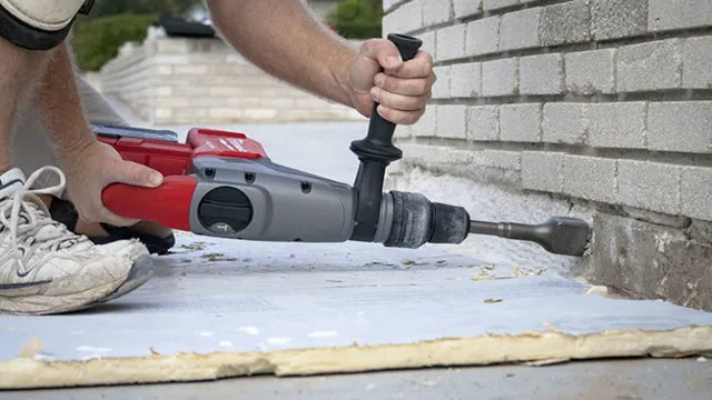 how rotary hammer drill works