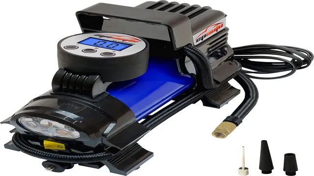 how to air up tire with air compressor