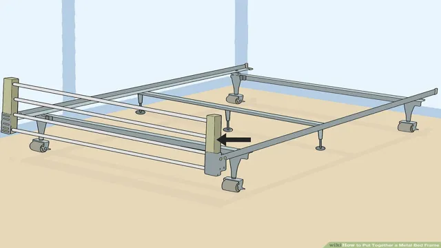 how to assemble a metal bed frame with clamps 2