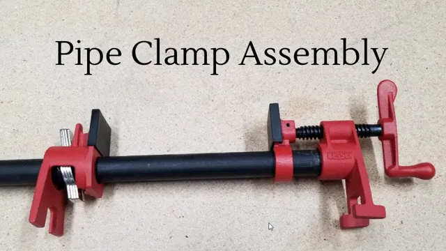 how to assemble pipe clamps