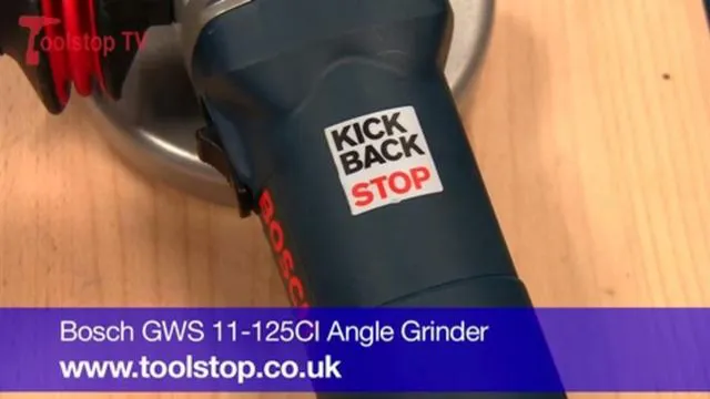how to avoid angle grinder kickback
