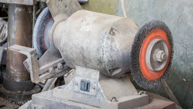 how to balance a bench grinder wheel