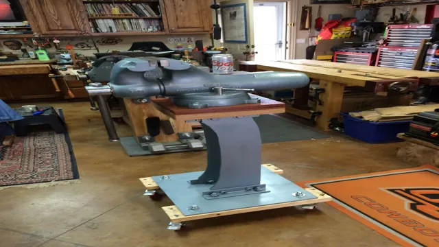 how to build a bench grinder stand
