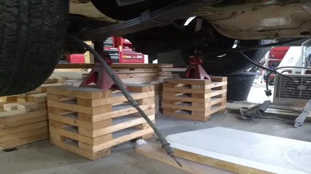 how to build wooden jack stands