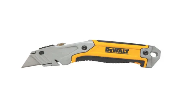 how to change a blade in a dewalt utility knife