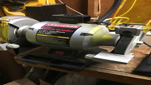 how to change a wheel on a bench grinder