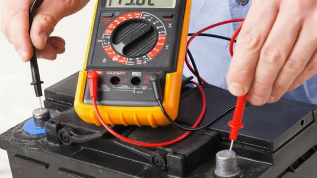 how to check a car battery charger with a multimeter