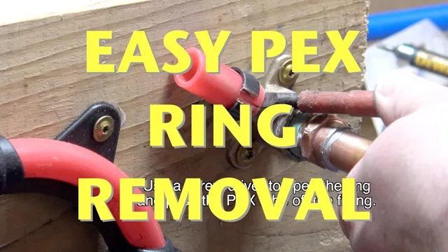 how to cut pex clamps