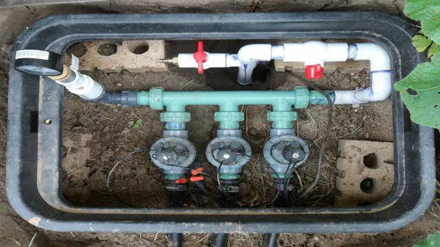 how to design a sprinkler system with a well