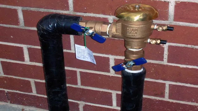 how to drain the sprinkler system