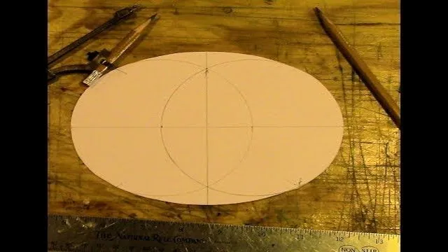 how to draw perfect oval