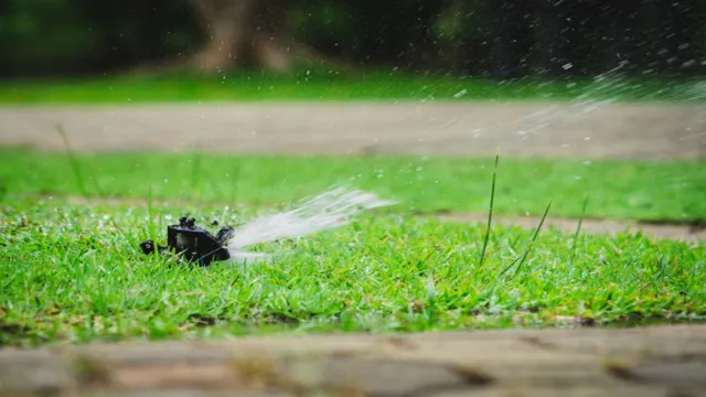 how to find leak in sprinkler system
