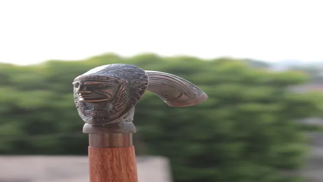 how to finish a walking stick