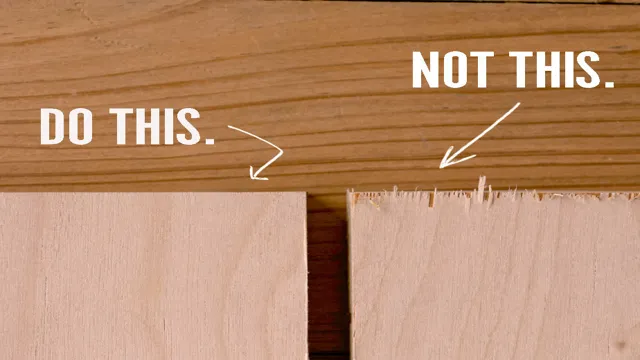 how to fix plywood tearout