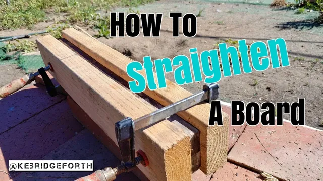 how to flatten a bowed board